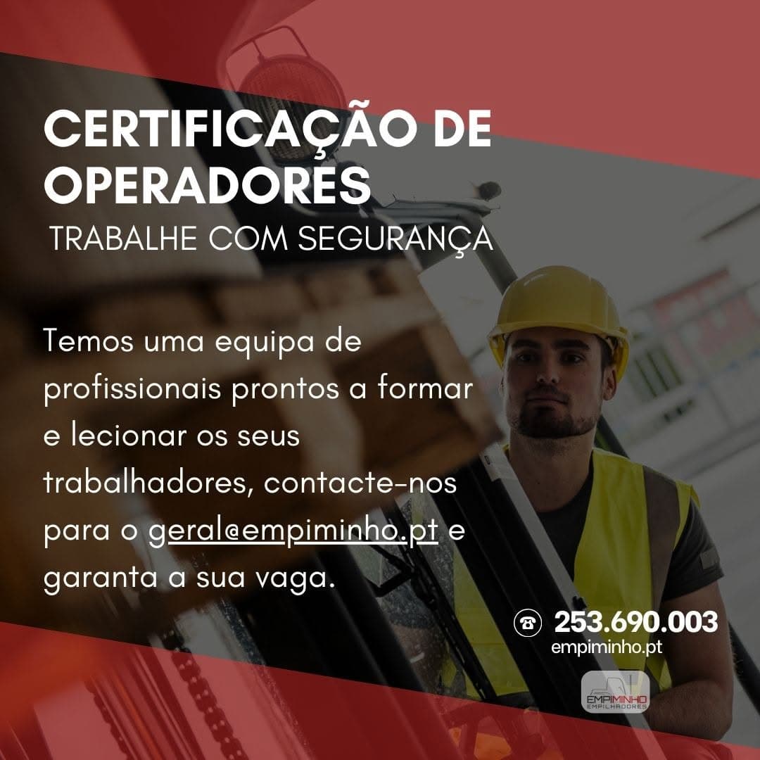 Certificação de Operadores